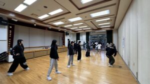 ダンスレッスン風景